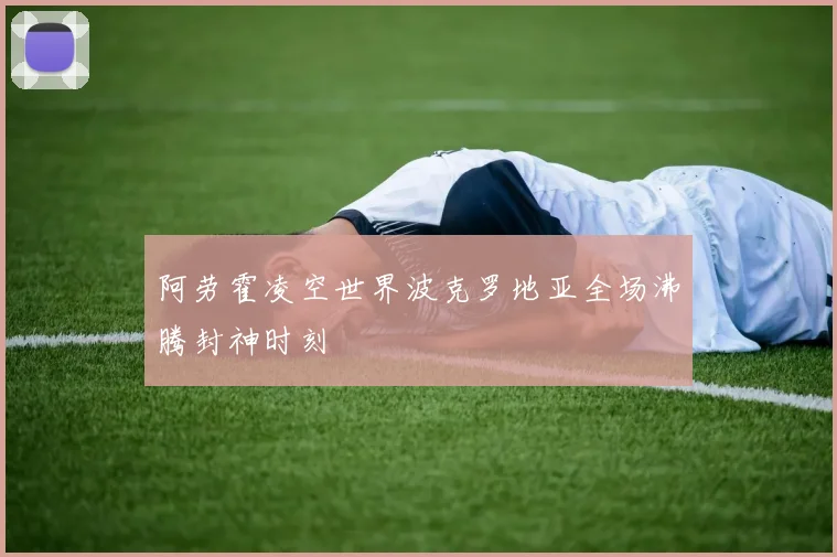 阿劳霍凌空世界波克罗地亚全场沸腾封神时刻